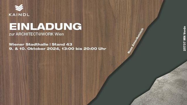 ARCHITECT@WORK Viena